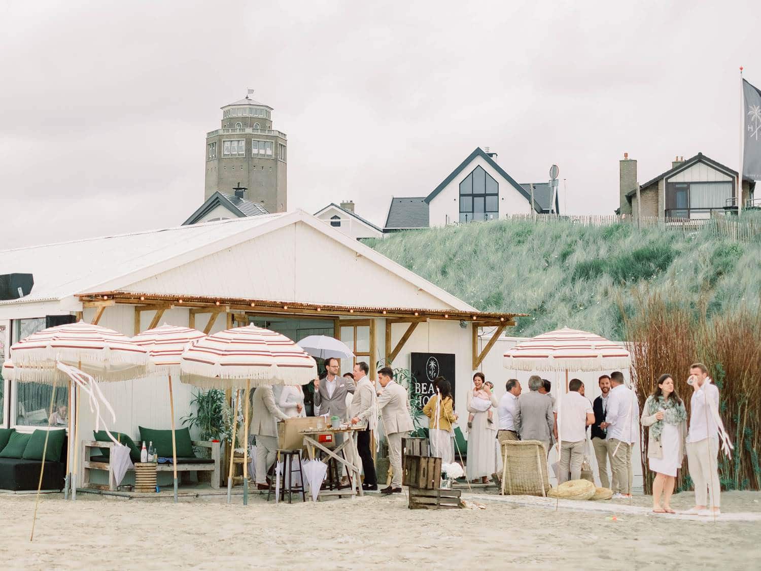 beach wedding Zandvoort