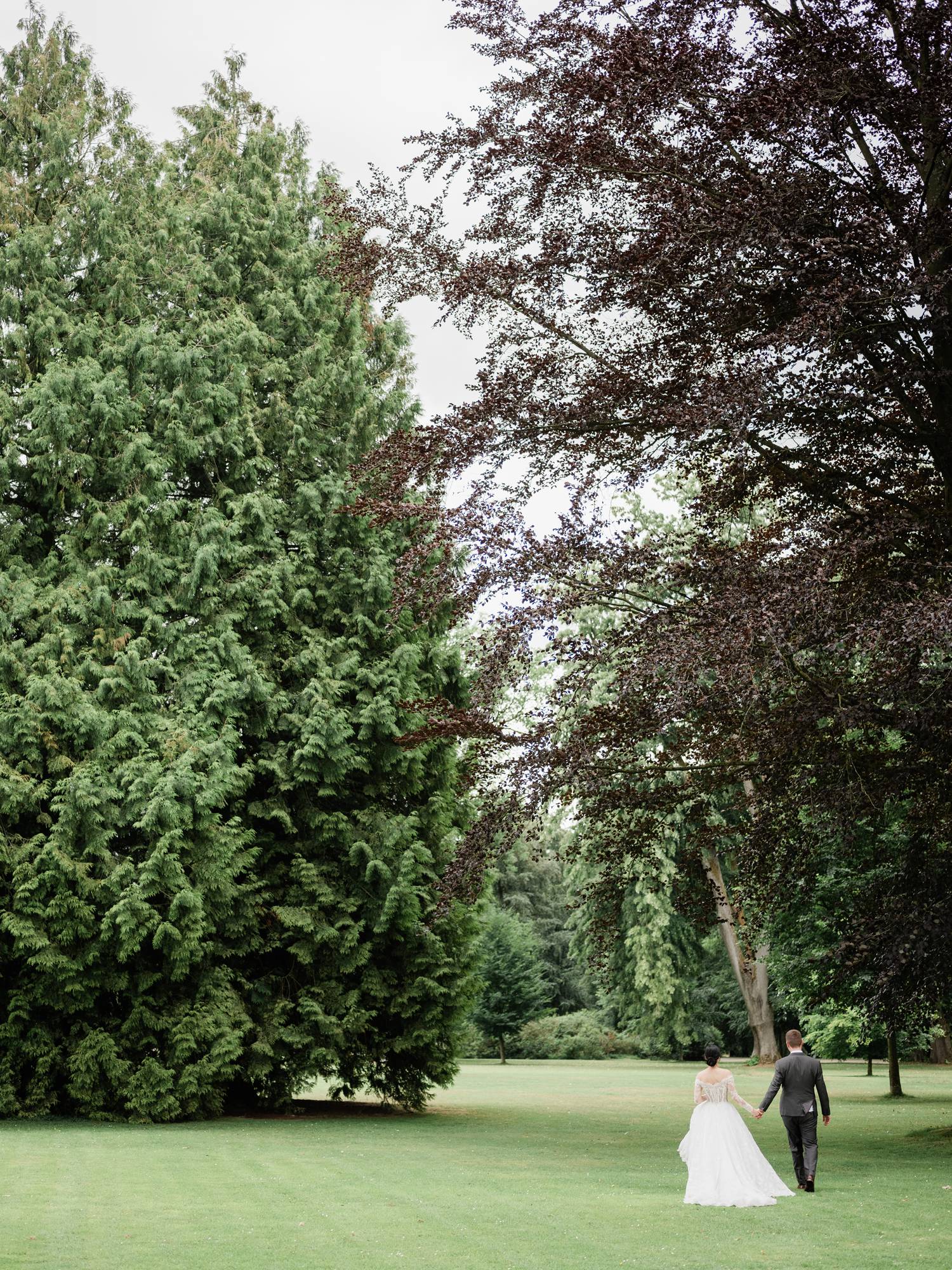 wedding shoot at chateau de la hulpe